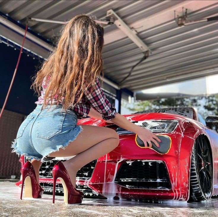 Car wash sexy babes #3EDAC0G2