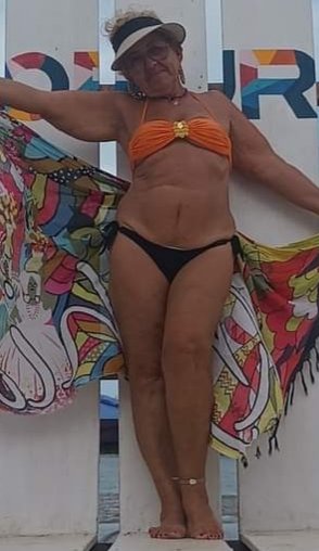 Bikini Granny Maria #dtrREOjG