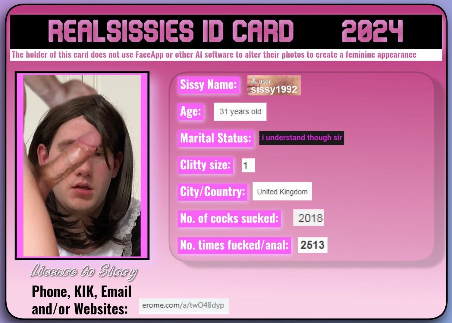 Sissy1992 - tribute, edit, humiliate her, repost and send me back #R1uJTWqa