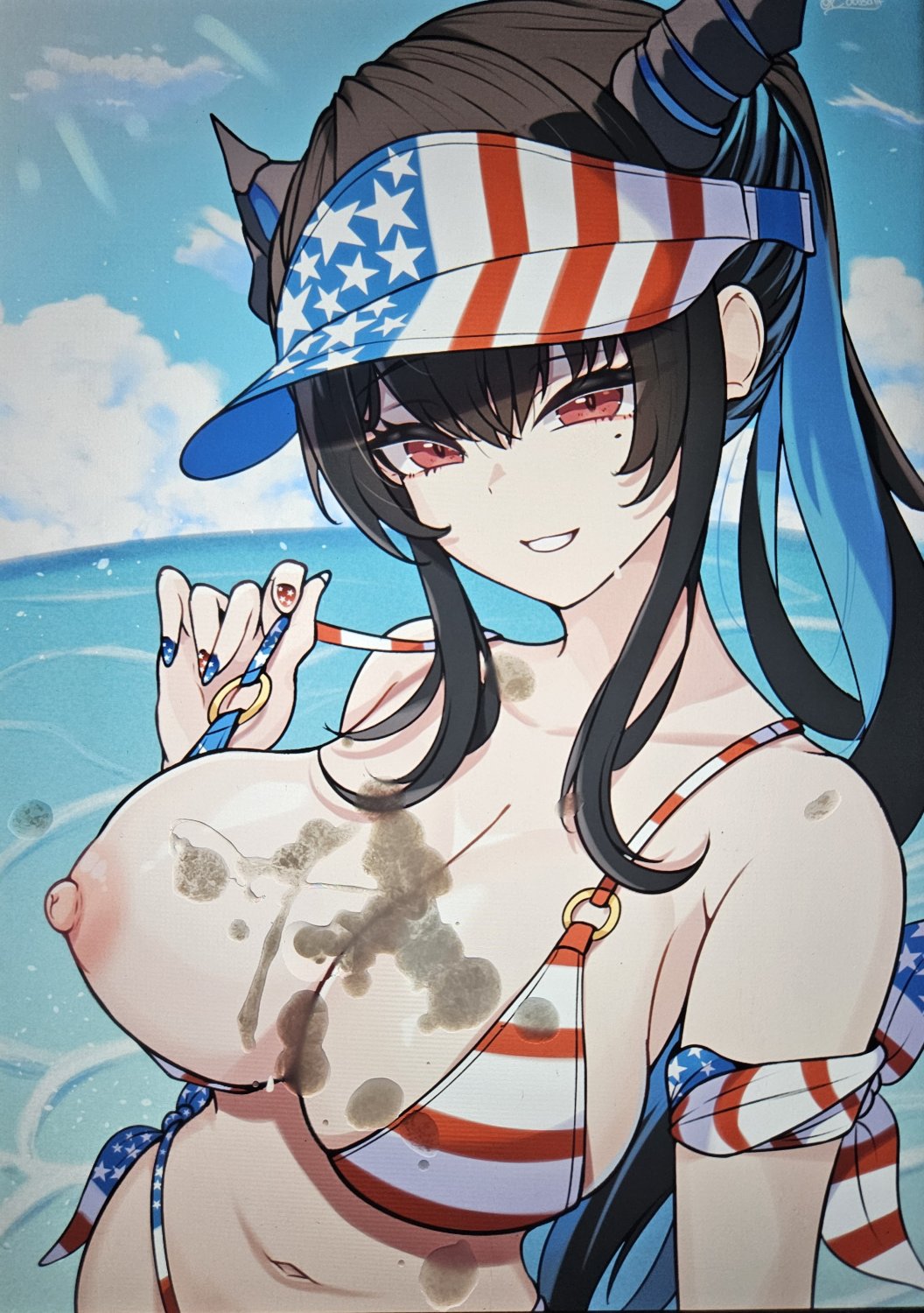 Nerissa Ravencroft SoP/Cum Tribute 2 (Hololive) Happy 4th of July! #VpUBLSCm