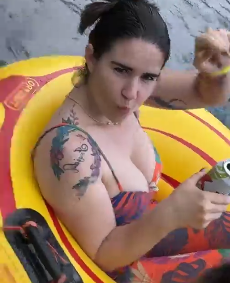 Big Tit Hot Bikini Slut takes Tube ride #NLmdVW36