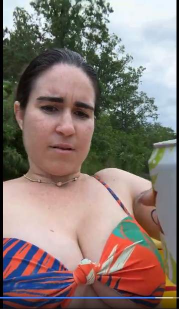 Big Tit Hot Bikini Slut takes Tube ride #UpDMcCIa
