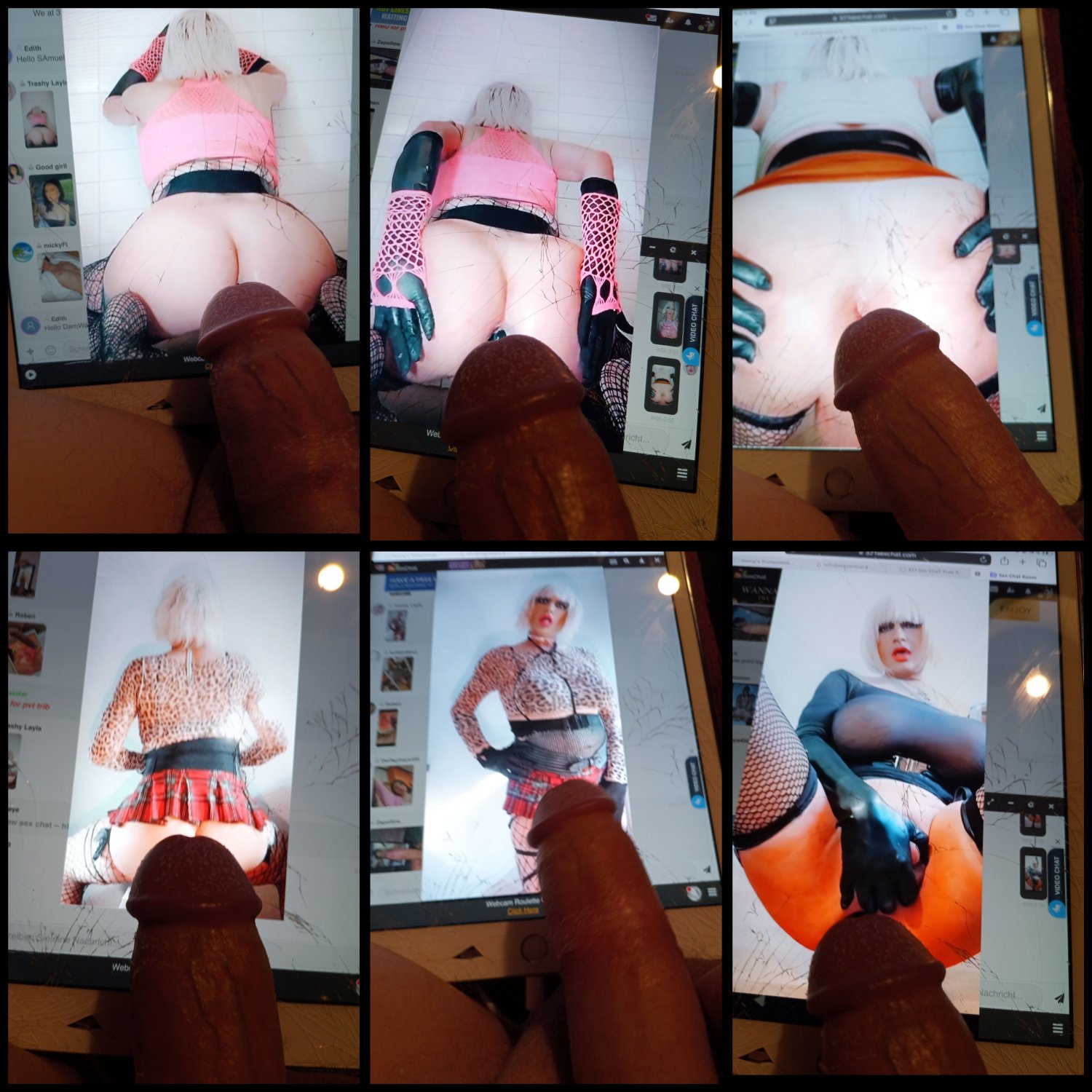 Trashy Layla CD/Trans - BEST Big cock/cum tributes #WpGIK3mt