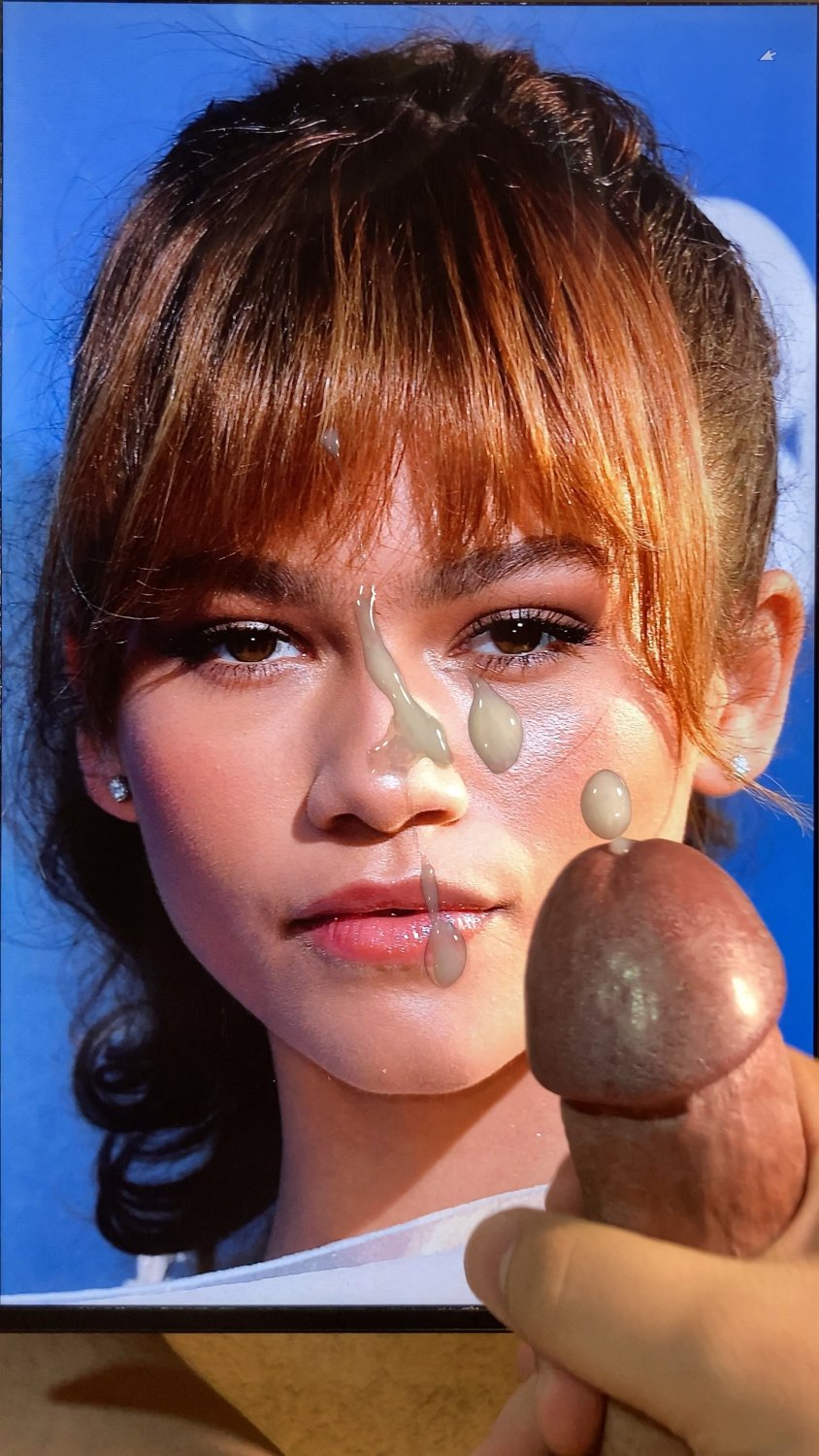 Zendaya Cumshot Tribute Cumtribute #2Az6iHL0