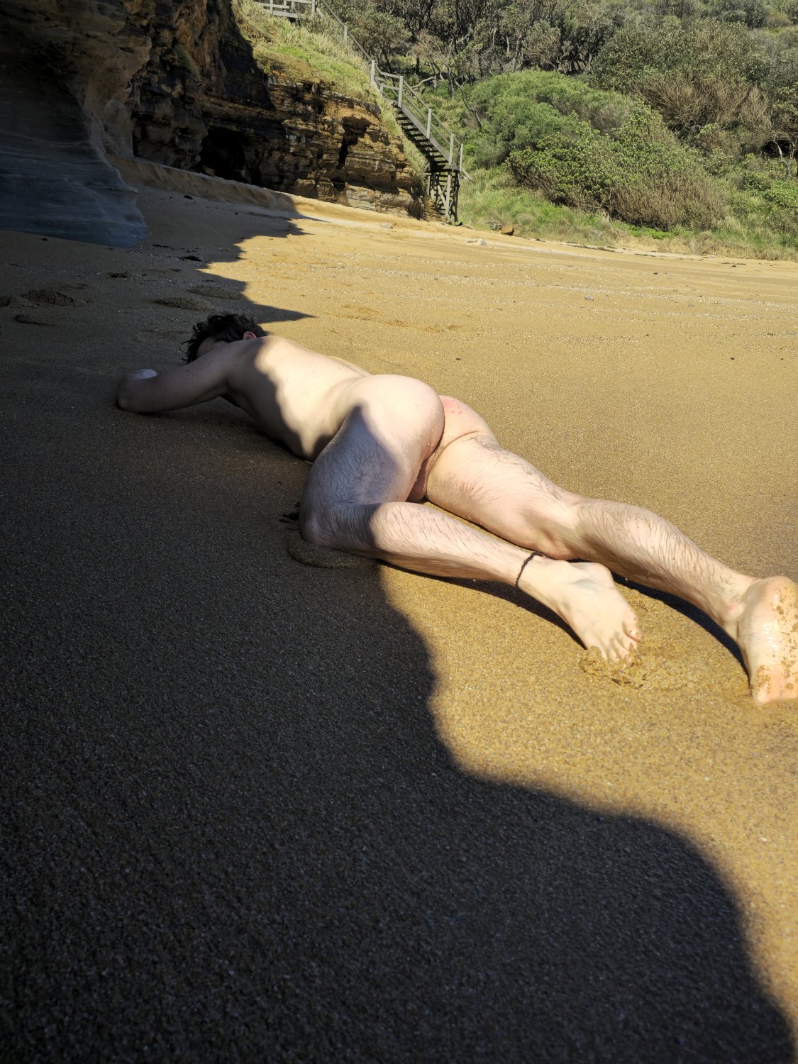 Florian Johannes Müller nude at the beach. #JvBEcG1j