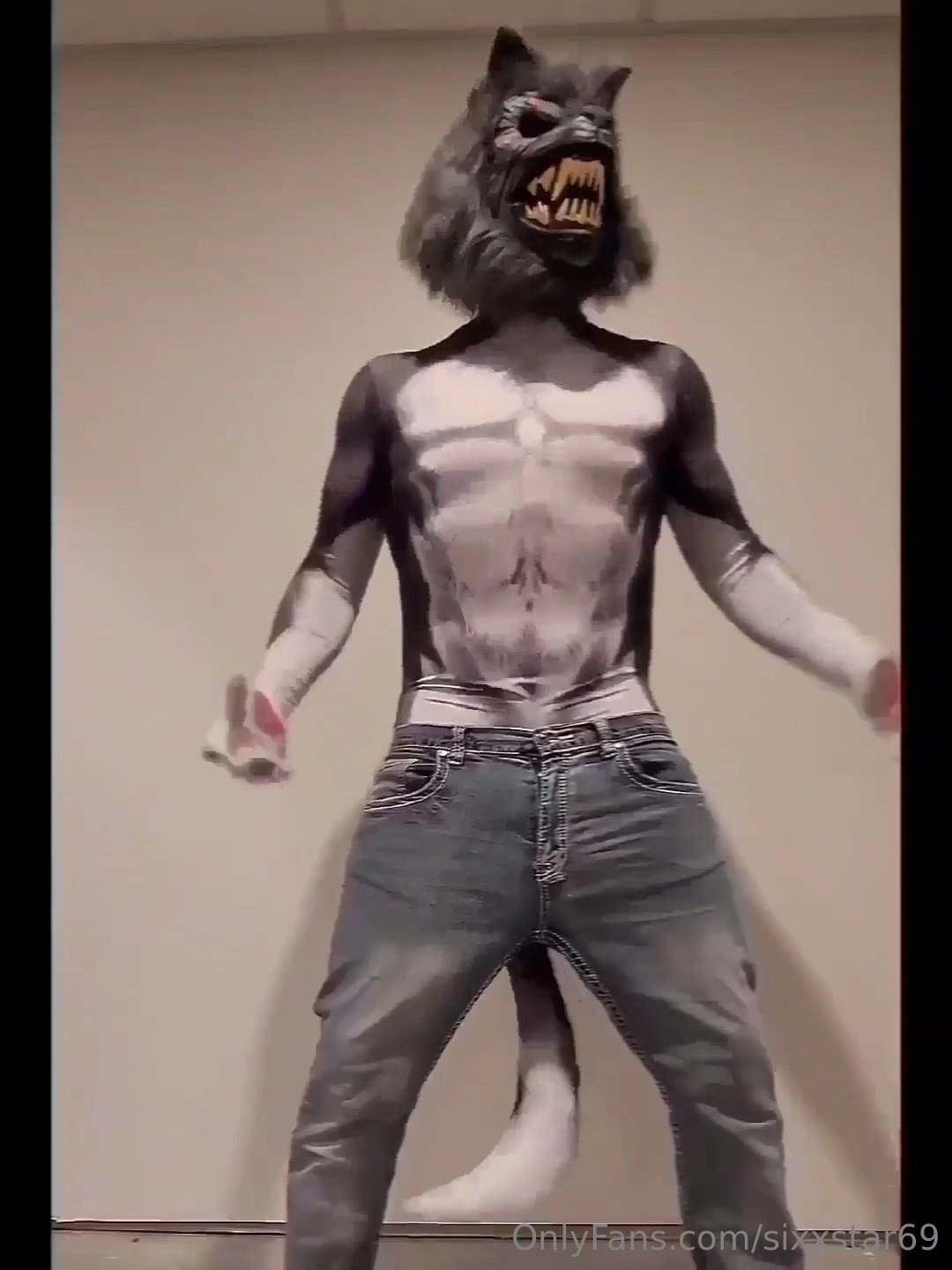 Skinny Twink turn's Werewolf and grows a Massive Cock and Cumshots Cosplay #B6blpEkw