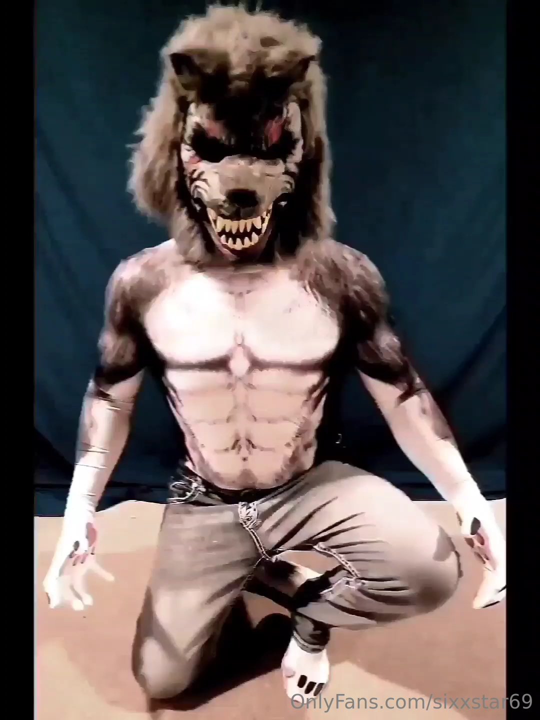 Skinny Twink turn's Werewolf and grows a Massive Cock and Cumshots Cosplay #Cy0uQUDY
