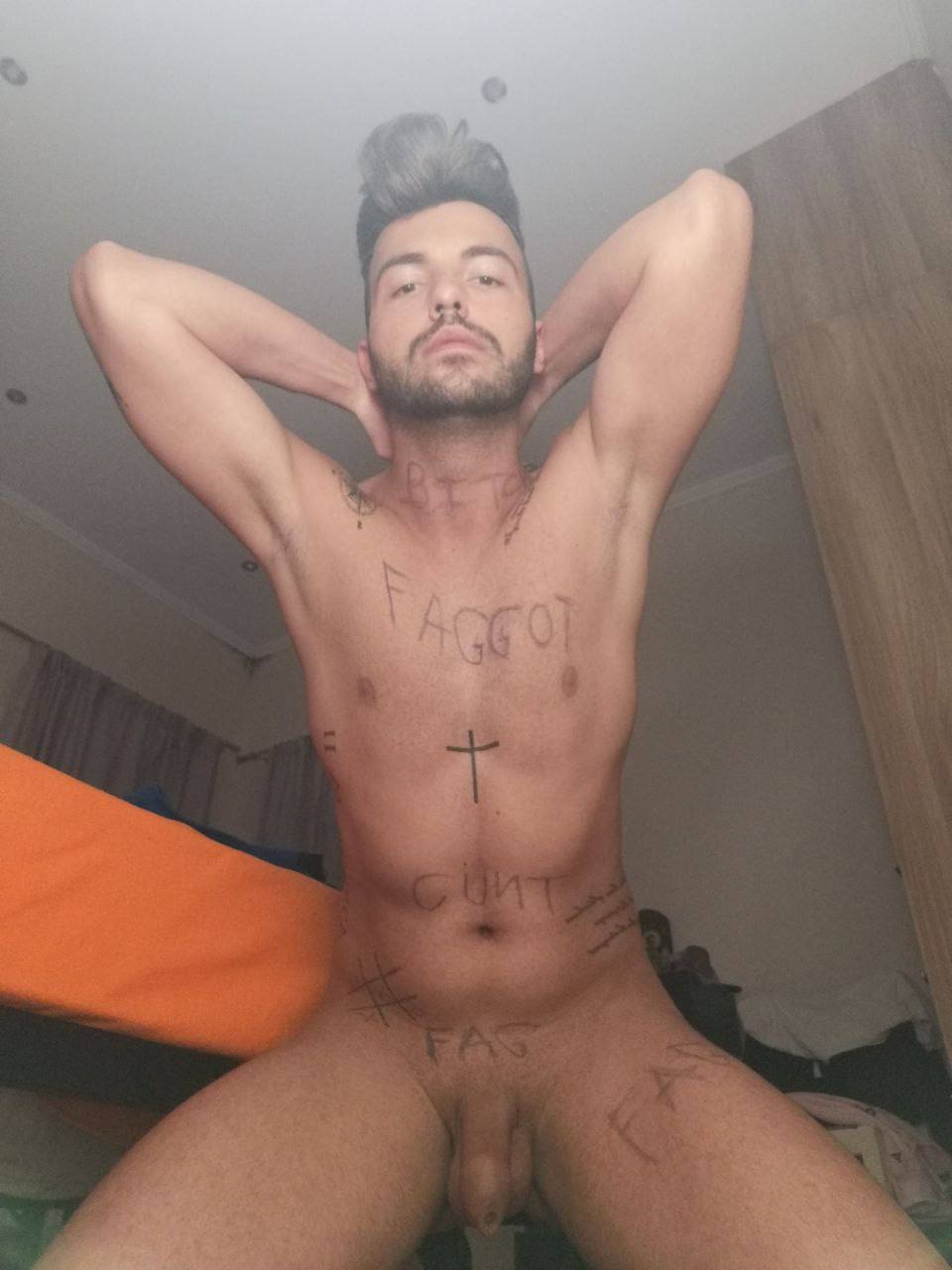 Italian tattooed faggot #oB0P9eqb