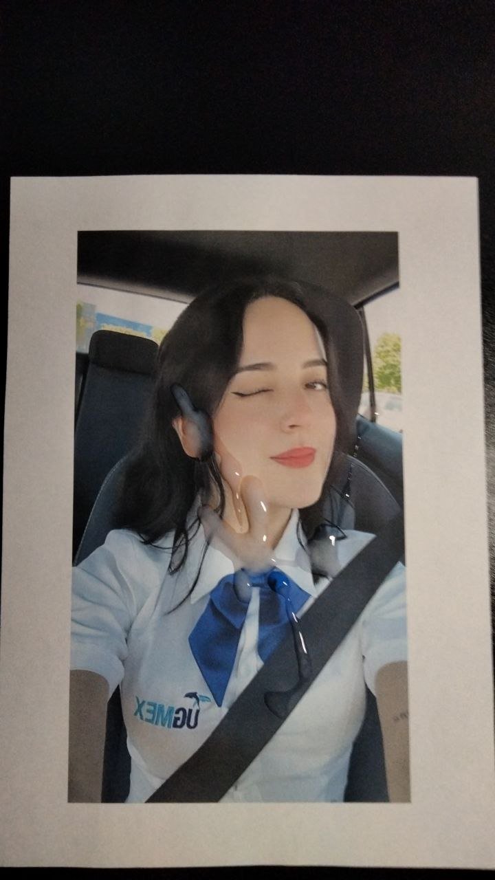 print cumtribute over tania's pretty face #fxrqfgE4