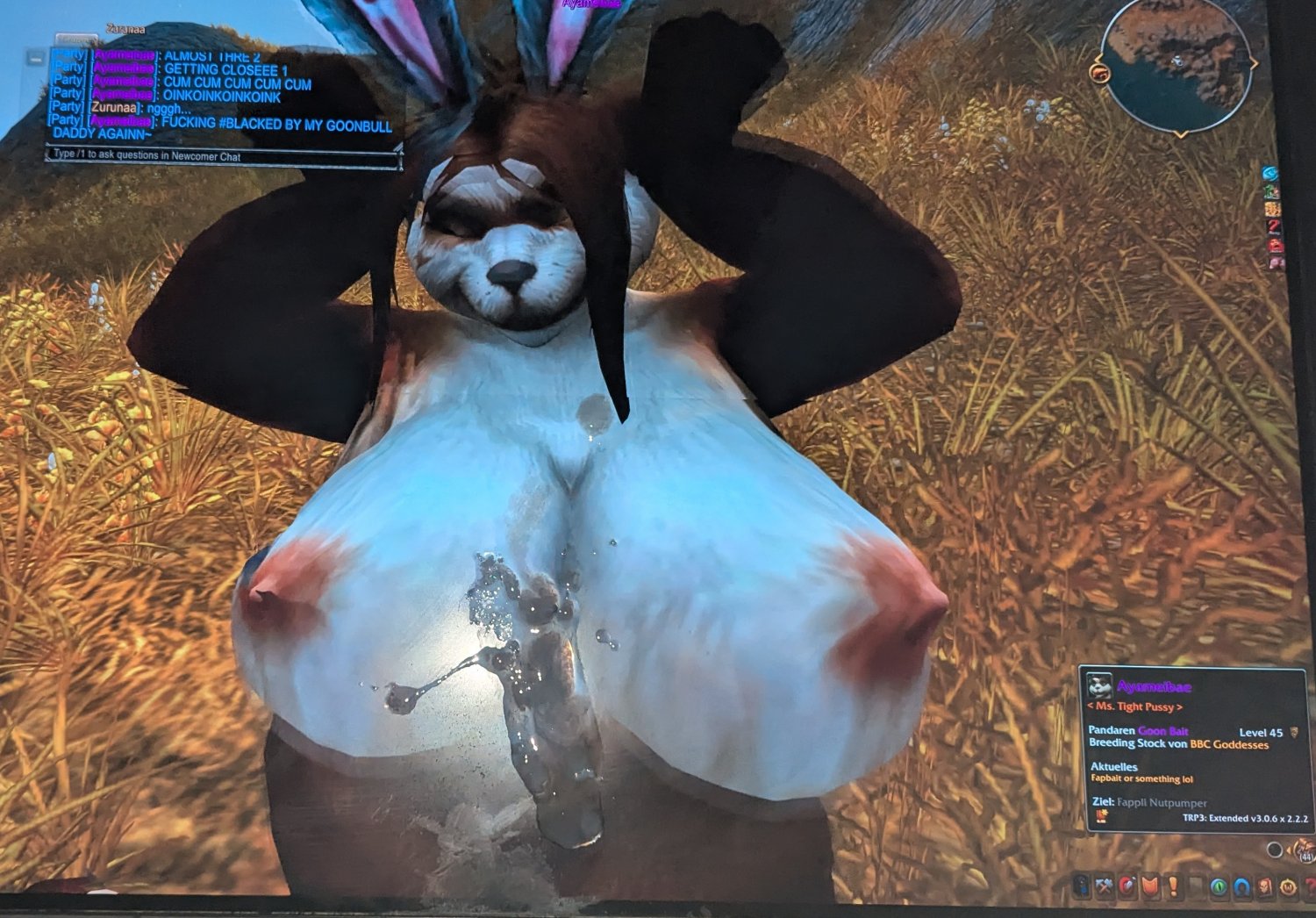 tribute for Kitsus hot Pandaren Whore with such a loser at her side~ #XzR6jsEb
