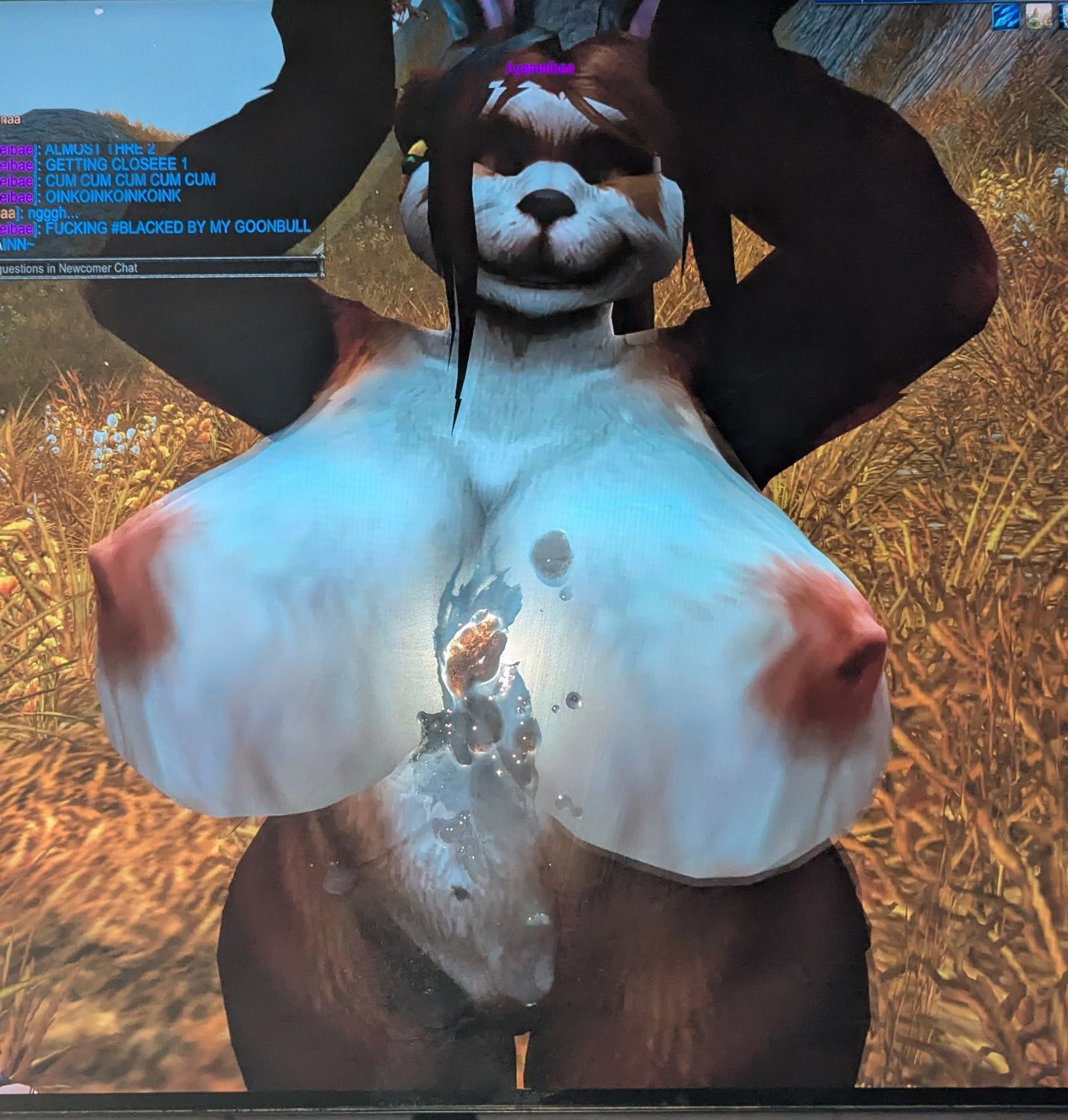 tribute for Kitsus hot Pandaren Whore with such a loser at her side~ #fxBh5DVs