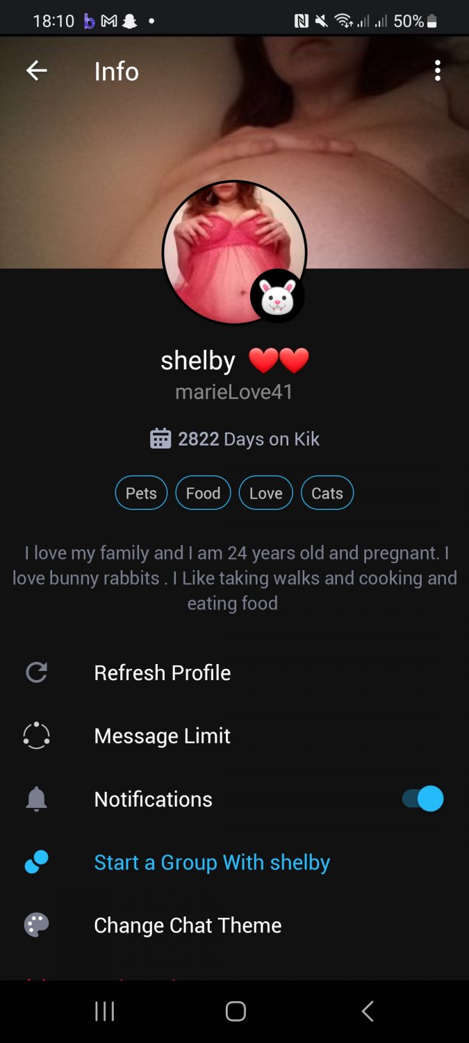 24 F Virginia desperate slut begs for you to ruin her. (Kik username in screenshot) #Wc6XZ4Mq
