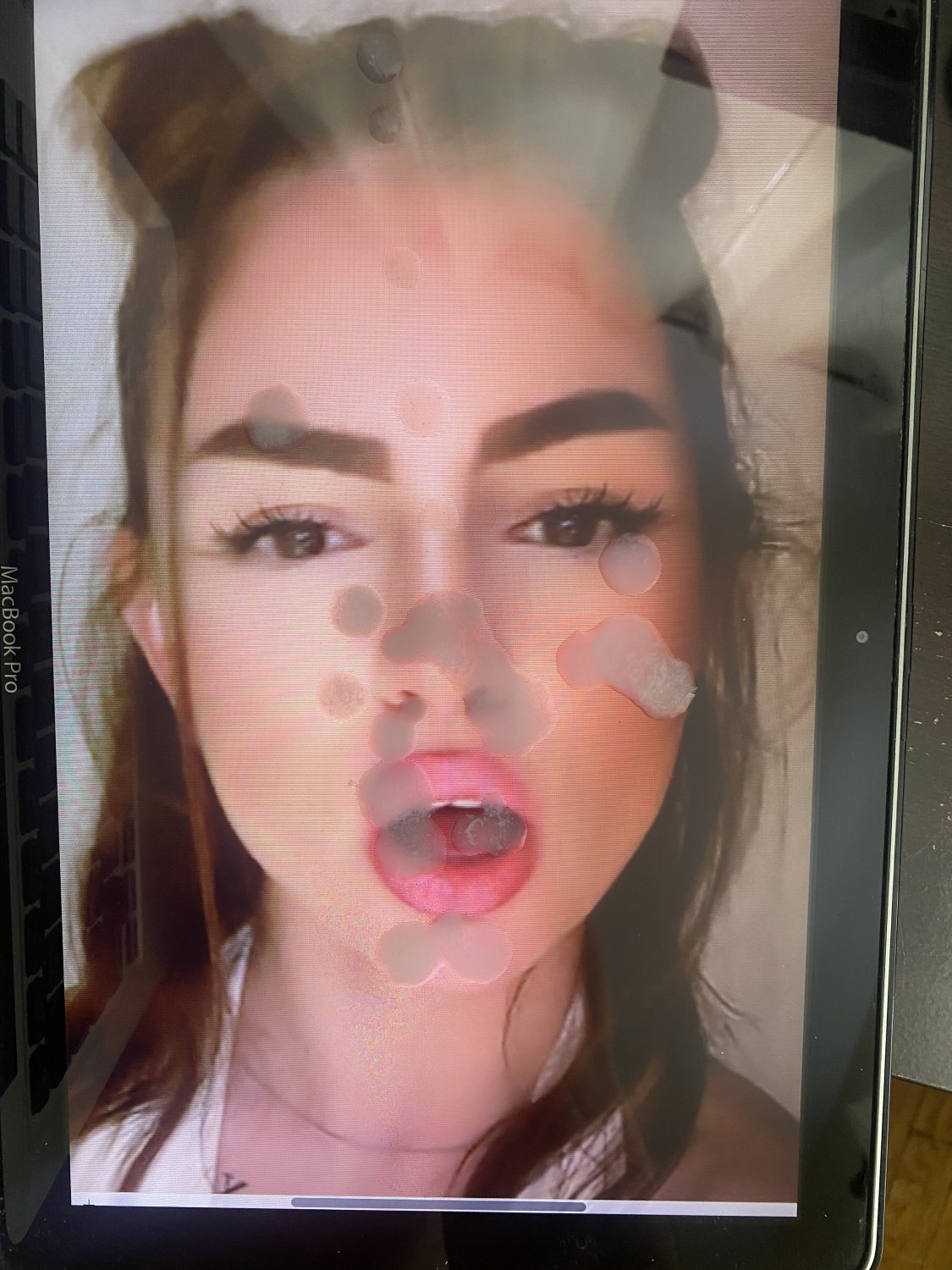 Cumshot for seductive brunette with juicy tits. Cum tribute #RCBRWI7s