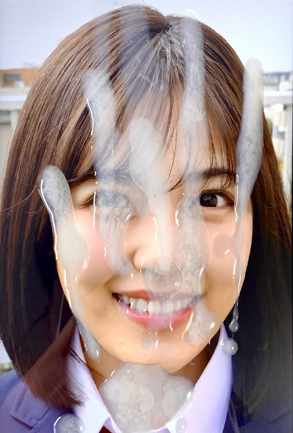 【Bukkake】柴田柚菜_Yuna Shibata #SOimU3wu