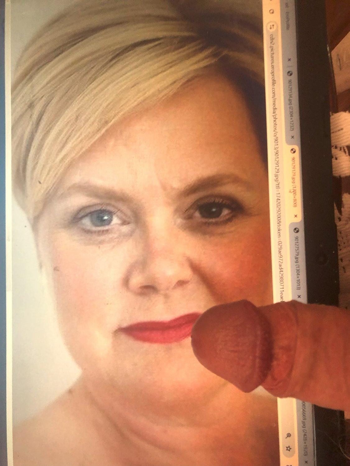 Tribute Claire red lipstick on my cock 1 #28ff2sji