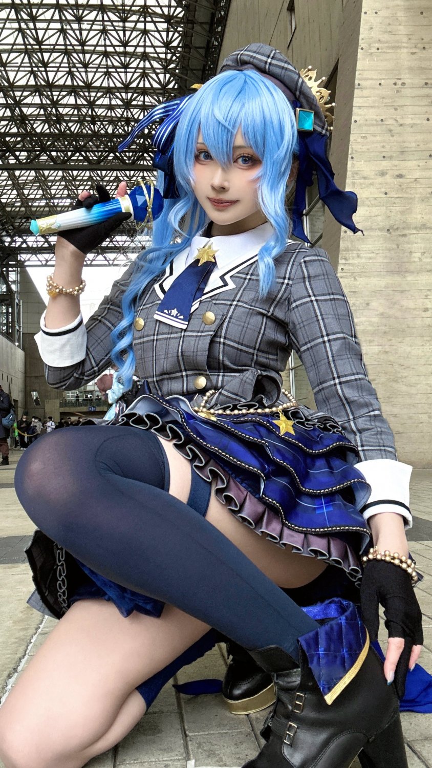 Cumtribute/SOP Sithle (Hololive Vtuber Hoshimachi Suisei Cosplay) #oXOjyIMq