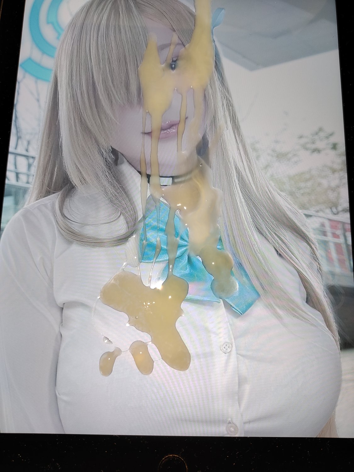 blue archive ichinose asuna bukkake SoP cosplayer chamomile cum tribute コスプレイヤー　ぶっかけ　ブルアカ　ブルーアーカイブ #HwMoSVrc
