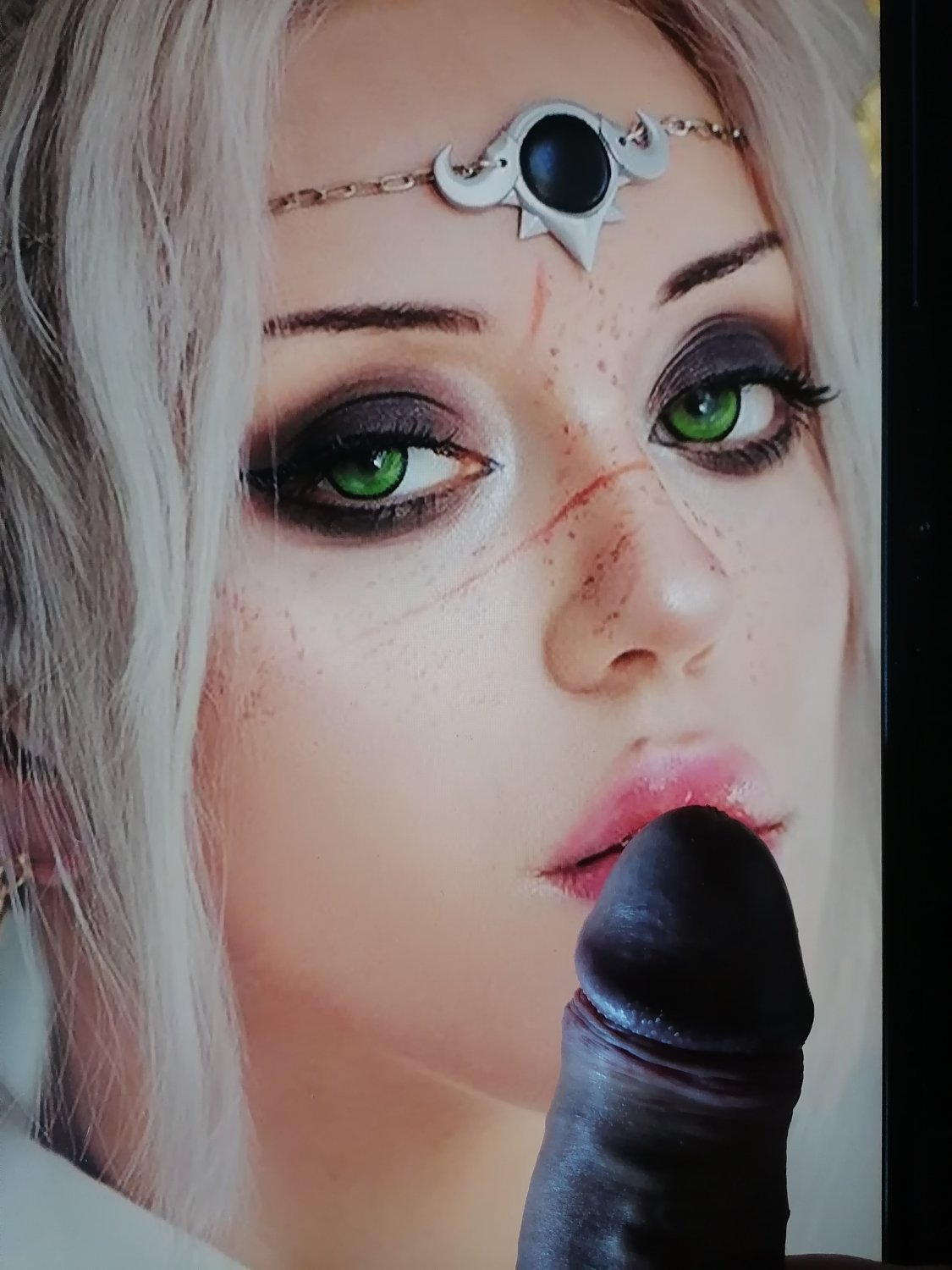 Cosplay slut Purin cum tribute #SCohrU7x